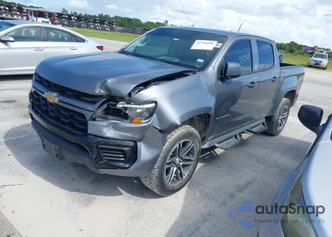 2021 Chevrolet Colorado 2Wd Short Box Wt from USA, damaged, VIN 1GCGSBEA0M1114232
